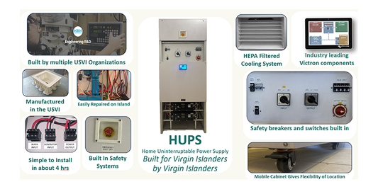 Stay Powered When It Matters Most: Why the HUPS Is the Best Backup Power Solution for the USVI