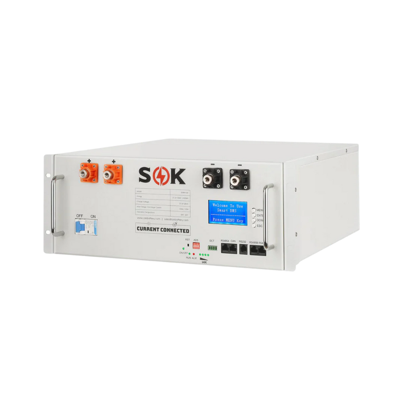 SOK 48V 5.12kWh LiFePo4 Battery**