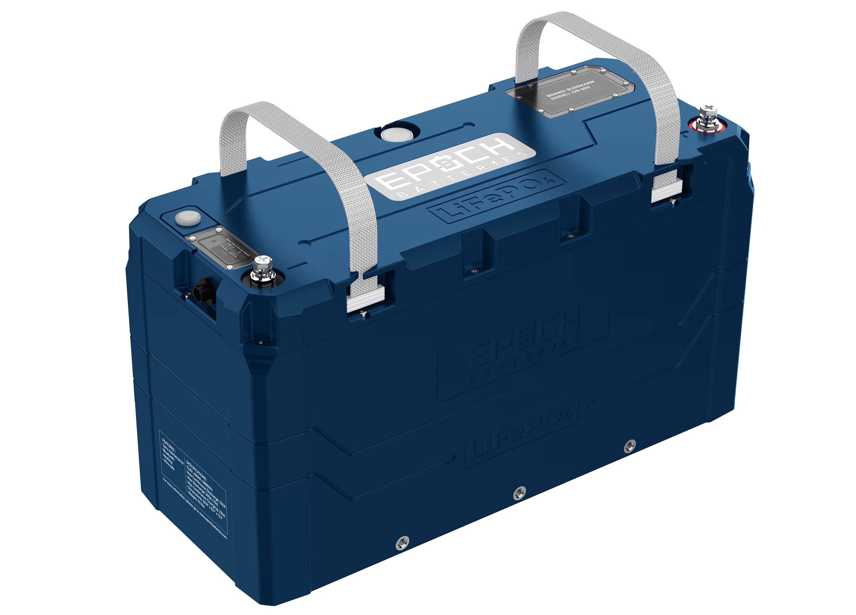 Epoch Elite Series V2-T (PRE-ORDER) 12V 460Ah (5.89kWh) - Heated & Bluetooth & Victron Comms LiFePO4 Battery - ETA MAR 15