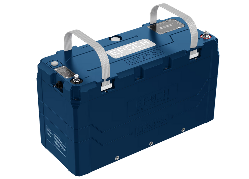 Epoch Elite Series V2-T (PRE-ORDER) 12V 460Ah (5.89kWh) - Heated & Bluetooth & Victron Comms LiFePO4 Battery - ETA MAR 15