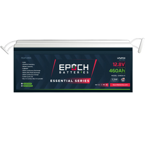 Epoch Essential Series 12V 460Ah (5.89kWh) - Bluetooth & Heated LiFePO4 Battery