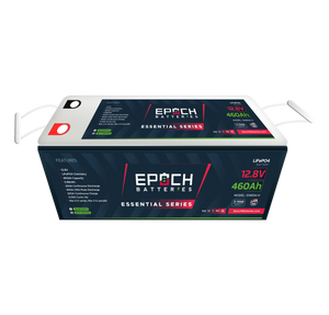 Epoch Essential Series 12V 460Ah (5.89kWh) - Bluetooth & Heated LiFePO4 Battery