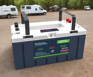 Epoch Pro Series 12V 300Ah (3.84kWh) - LiFePO4 Cranking & Deep Cycle Lithium Battery (Dual Purpose)